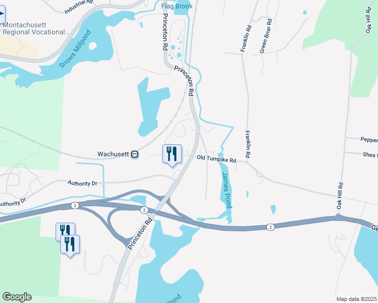 map of restaurants, bars, coffee shops, grocery stores, and more near 431 Princeton Road in Fitchburg