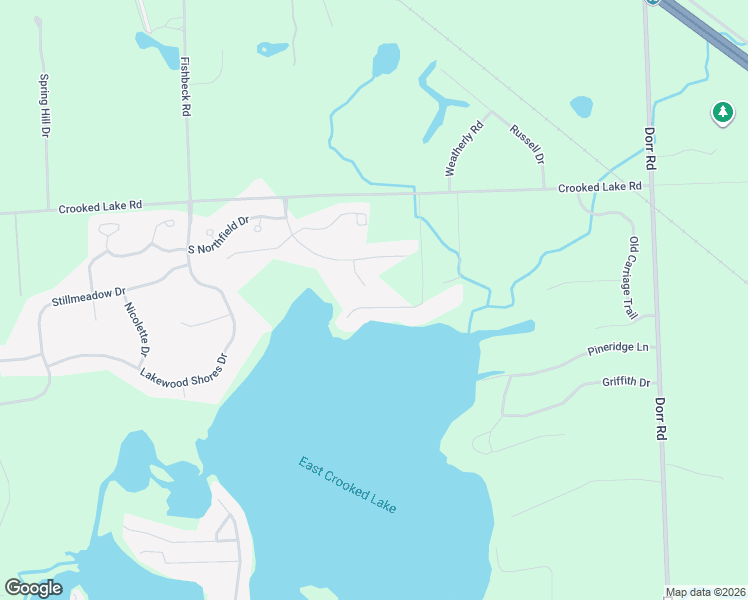 map of restaurants, bars, coffee shops, grocery stores, and more near 5400 Sharp Drive in Howell