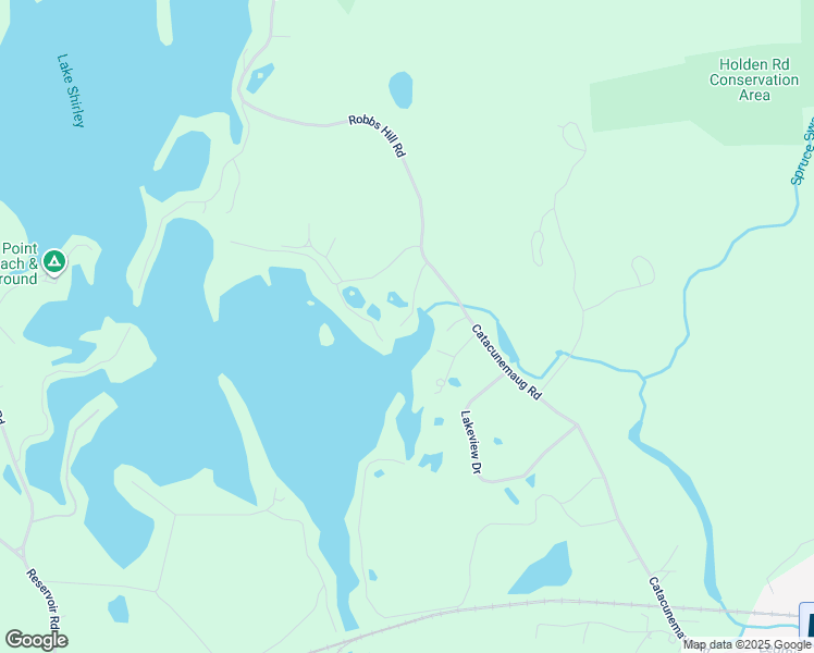 map of restaurants, bars, coffee shops, grocery stores, and more near 45 Fire Road 19 in Lunenburg