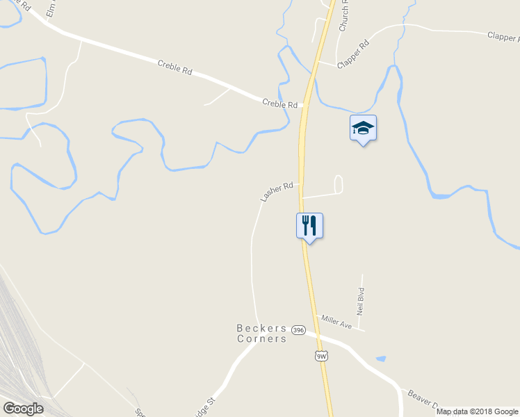 map of restaurants, bars, coffee shops, grocery stores, and more near 43 Lasher Road in Selkirk