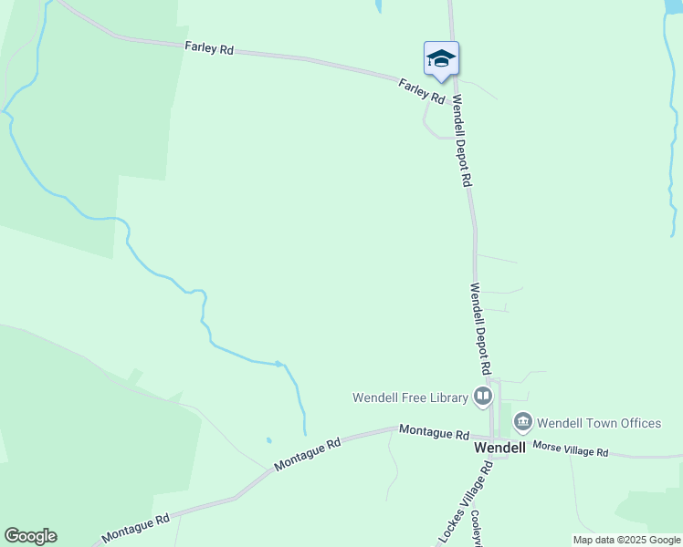 map of restaurants, bars, coffee shops, grocery stores, and more near 41-65 Wendell Depot Road in Wendell