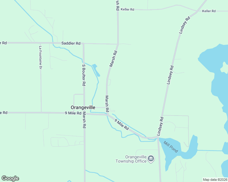 map of restaurants, bars, coffee shops, grocery stores, and more near 6757 Marsh Road in Plainwell