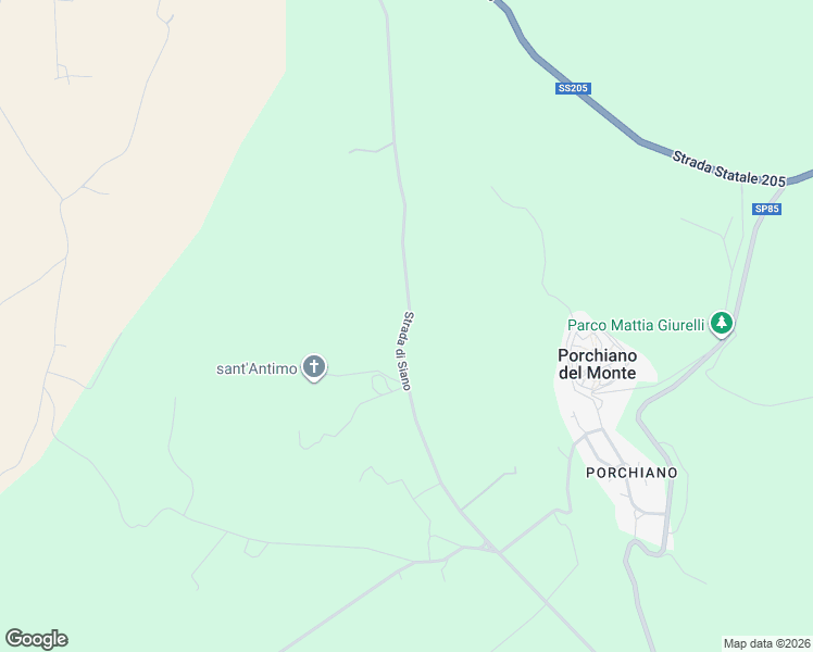 map of restaurants, bars, coffee shops, grocery stores, and more near 5 Strada di Siano in Provincia di Terni