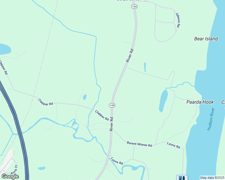 map of restaurants, bars, coffee shops, grocery stores, and more near 963 River Road in Selkirk