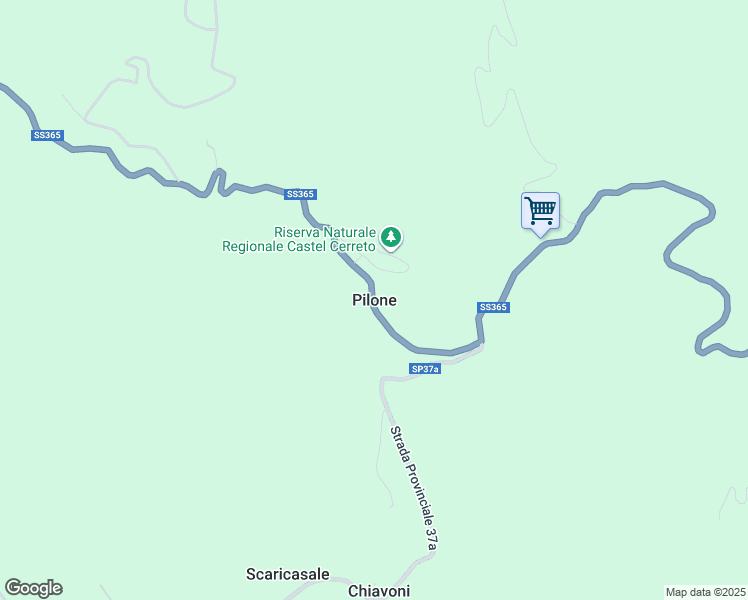 map of restaurants, bars, coffee shops, grocery stores, and more near in Pilone