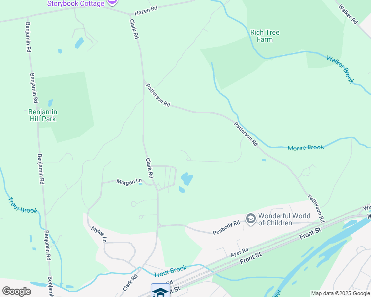 map of restaurants, bars, coffee shops, grocery stores, and more near 13 Morse Circle in Shirley