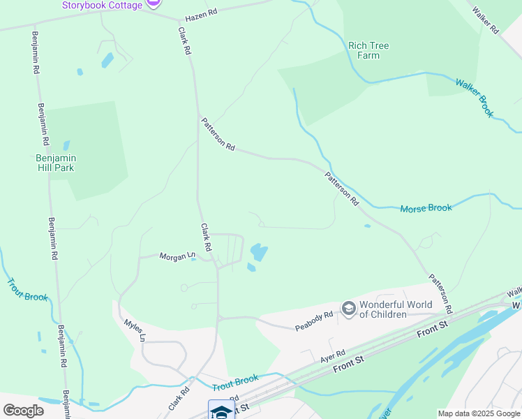 map of restaurants, bars, coffee shops, grocery stores, and more near 13 Morse Circle in Shirley