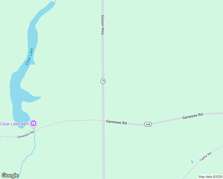 map of restaurants, bars, coffee shops, grocery stores, and more near 11985 Sisson Highway in North Collins