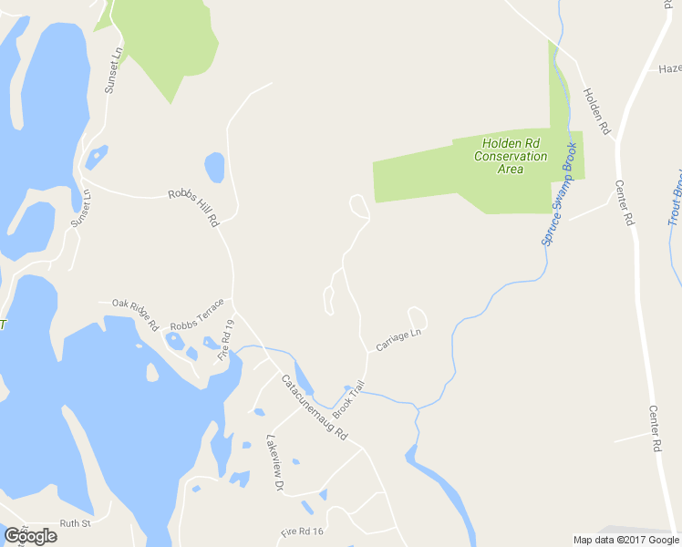 map of restaurants, bars, coffee shops, grocery stores, and more near 67 Brook Trail in Shirley