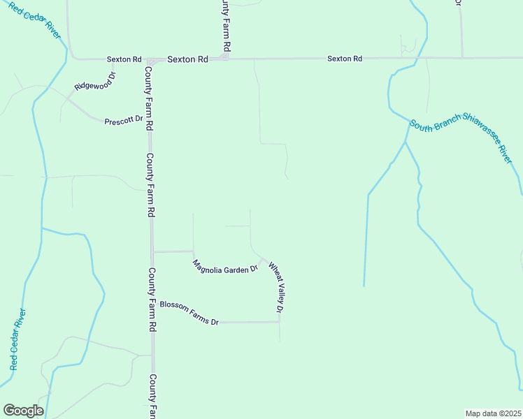 map of restaurants, bars, coffee shops, grocery stores, and more near 2783 Wheat Valley Drive in Howell