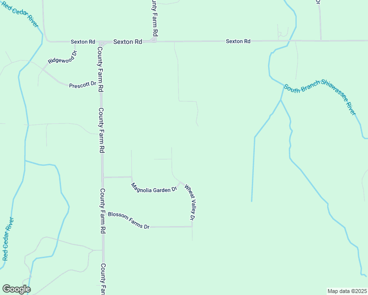 map of restaurants, bars, coffee shops, grocery stores, and more near 2783 Wheat Valley Drive in Howell
