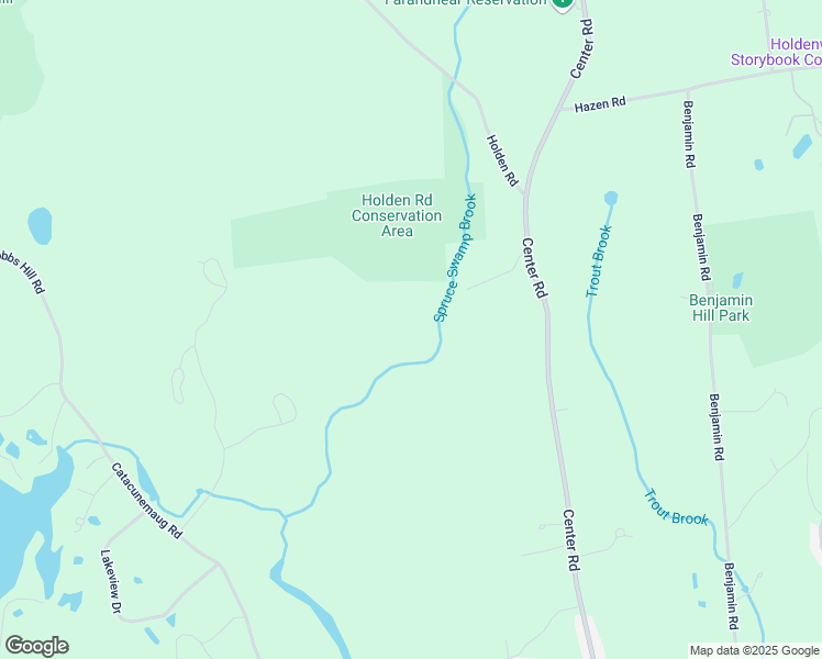 map of restaurants, bars, coffee shops, grocery stores, and more near 110 Center Road in Shirley