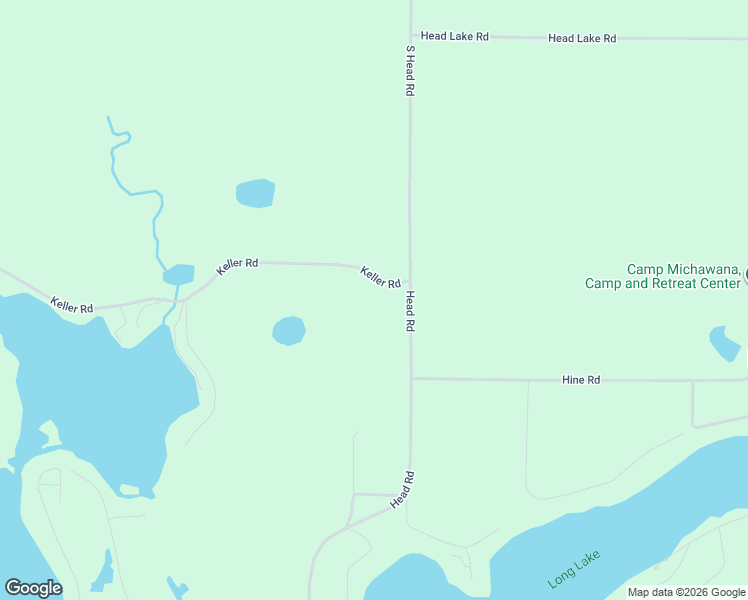 map of restaurants, bars, coffee shops, grocery stores, and more near 6740 Head Road in Delton