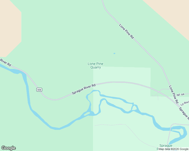 map of restaurants, bars, coffee shops, grocery stores, and more near 13423 Sprague River Road in Chiloquin