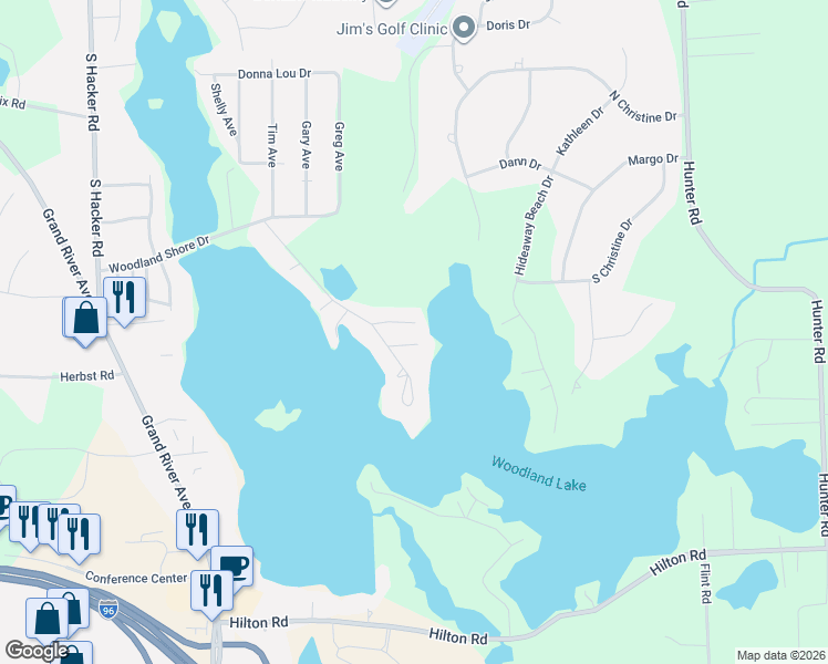 map of restaurants, bars, coffee shops, grocery stores, and more near 8434 Carols Drive in Brighton