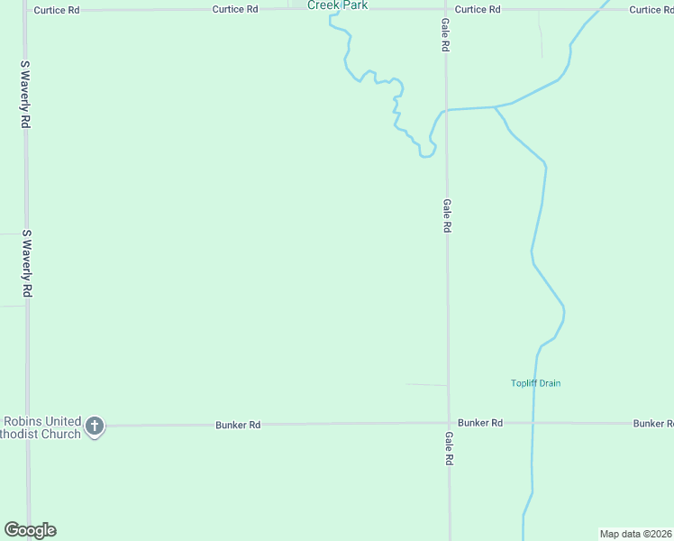 map of restaurants, bars, coffee shops, grocery stores, and more near 840 Gale Road in Eaton Rapids