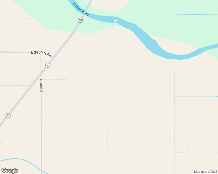 map of restaurants, bars, coffee shops, grocery stores, and more near 3880 North 3800 East in Hansen