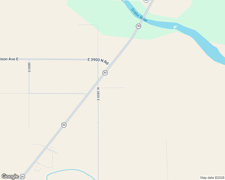 map of restaurants, bars, coffee shops, grocery stores, and more near 3880 North 3800 East in Hansen