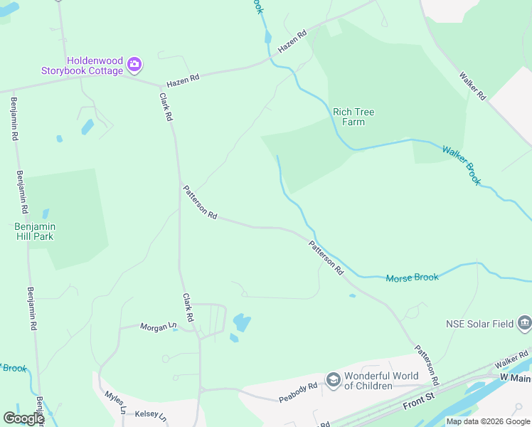 map of restaurants, bars, coffee shops, grocery stores, and more near 55 Patterson Road in Shirley