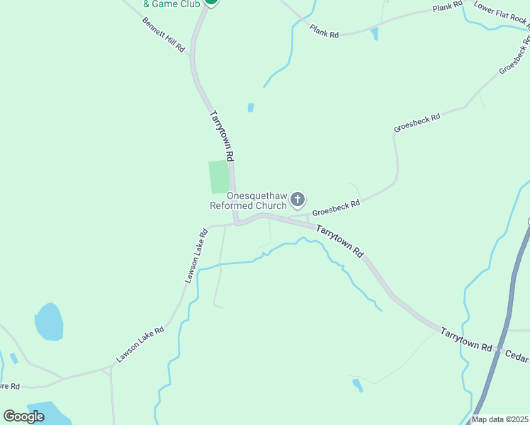 map of restaurants, bars, coffee shops, grocery stores, and more near 1868 Tarrytown Road in Feura Bush