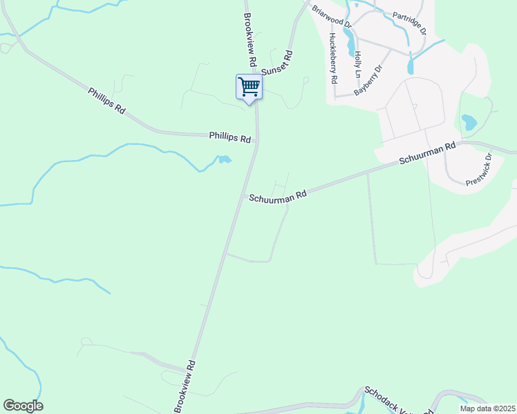 map of restaurants, bars, coffee shops, grocery stores, and more near 18 Schuurman Road in Castleton-on-Hudson