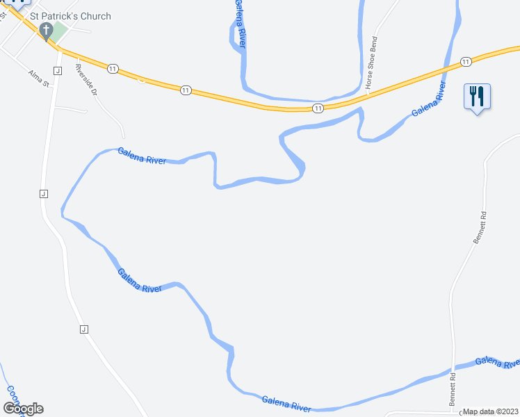 map of restaurants, bars, coffee shops, grocery stores, and more near in Benton