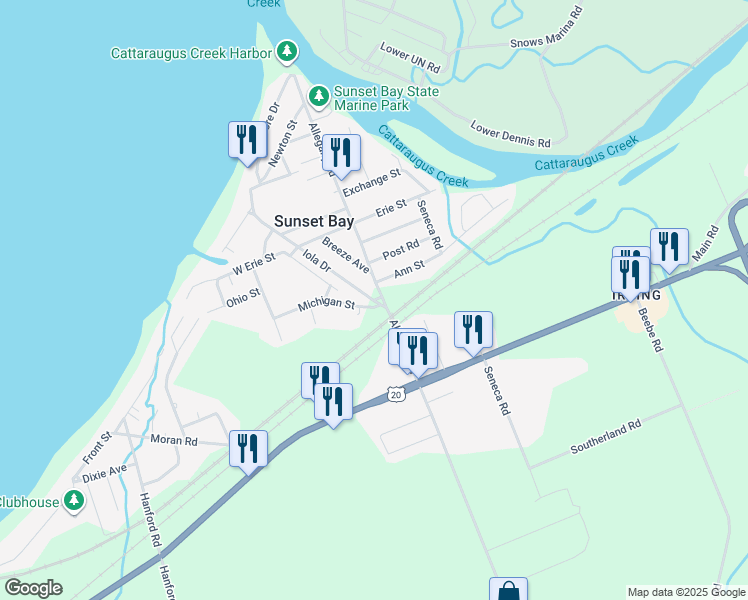 map of restaurants, bars, coffee shops, grocery stores, and more near 12712 Iola Drive in Irving