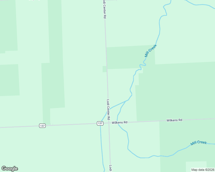 map of restaurants, bars, coffee shops, grocery stores, and more near 9533-9567 Lodi Center Road in Lodi