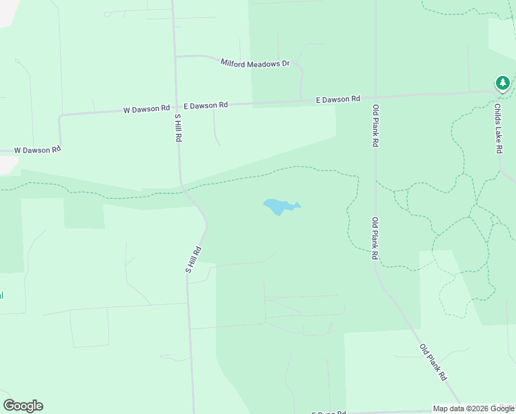 map of restaurants, bars, coffee shops, grocery stores, and more near 544 Arabesque in Milford Charter Township