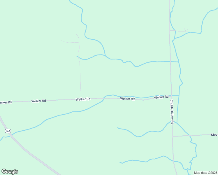 map of restaurants, bars, coffee shops, grocery stores, and more near 1700 Welker Road in Penn Yan