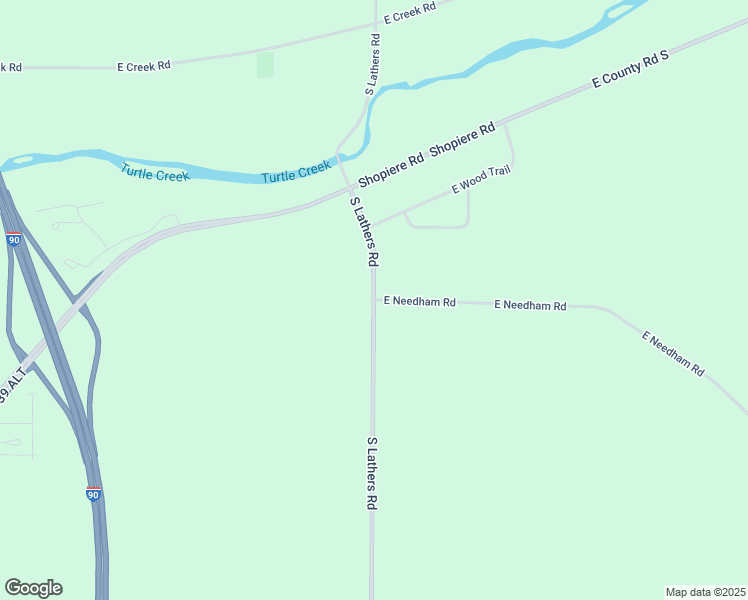 map of restaurants, bars, coffee shops, grocery stores, and more near South Lathers Road in Beloit