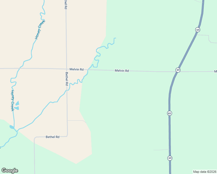 map of restaurants, bars, coffee shops, grocery stores, and more near W6299 Melvin Road in Monroe