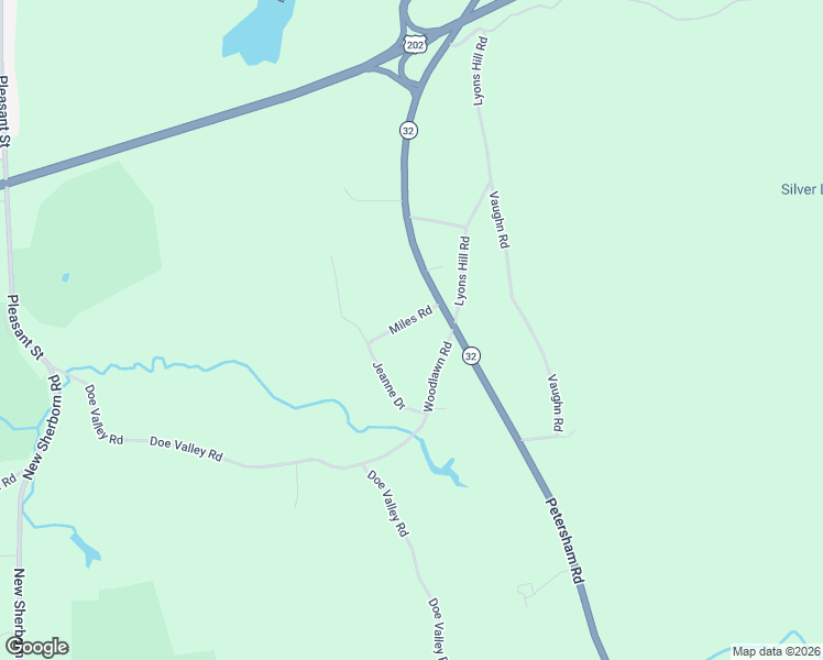 map of restaurants, bars, coffee shops, grocery stores, and more near 1507 Petersham Road in Athol