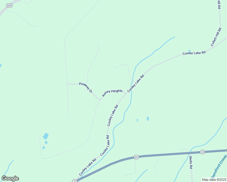 map of restaurants, bars, coffee shops, grocery stores, and more near Aurora Heights in Chenango