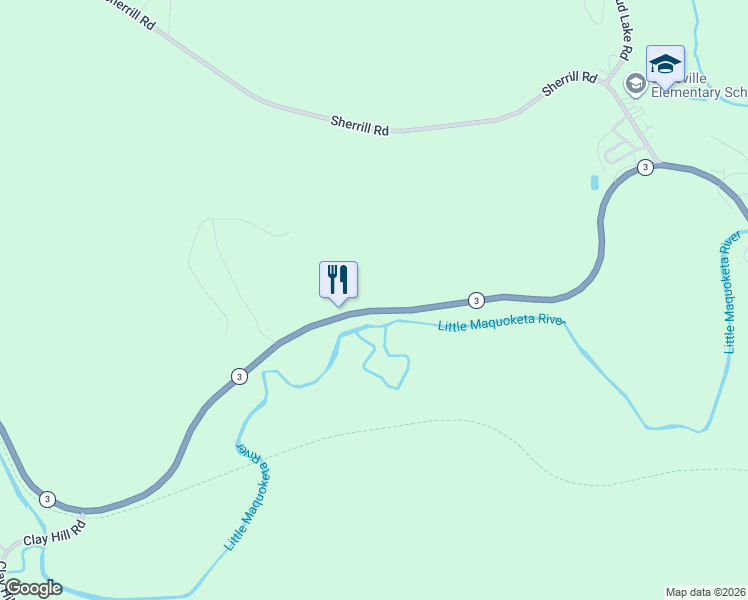 map of restaurants, bars, coffee shops, grocery stores, and more near 12583 U.S. 52 in Dubuque