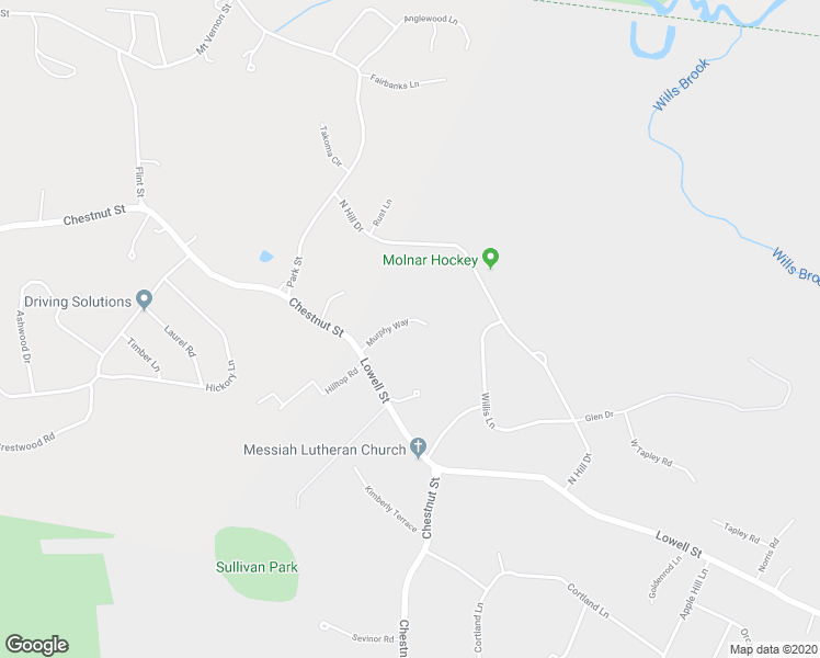 map of restaurants, bars, coffee shops, grocery stores, and more near 3 Murphy Way in Lynnfield