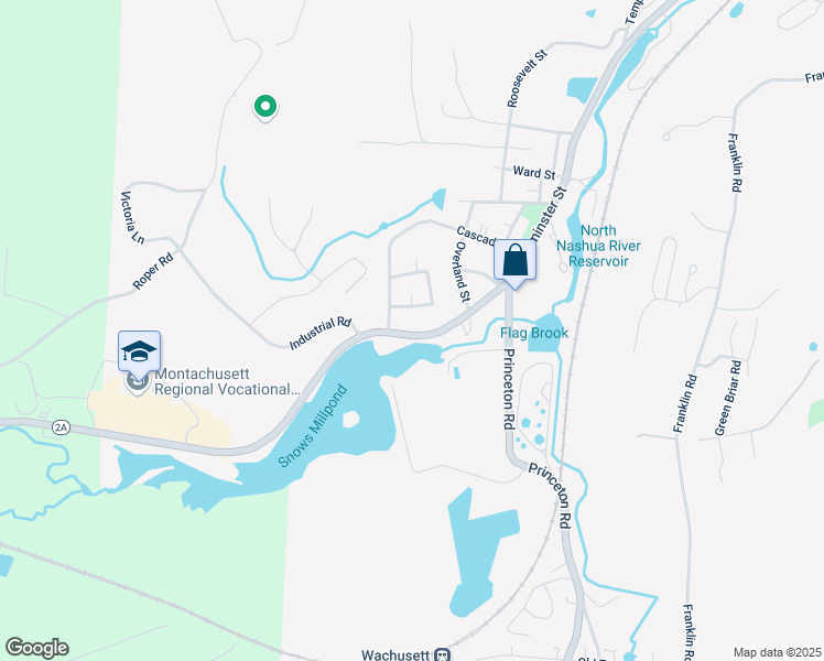 map of restaurants, bars, coffee shops, grocery stores, and more near 726 Westminster Hill Road in Fitchburg
