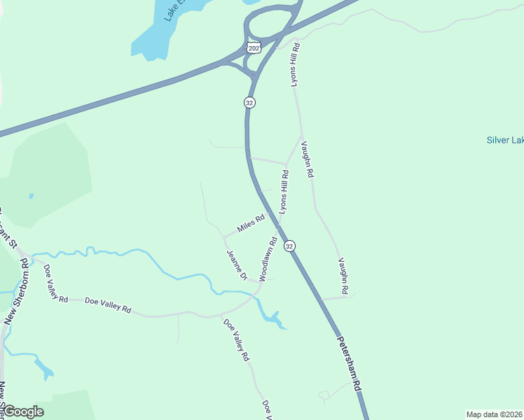 map of restaurants, bars, coffee shops, grocery stores, and more near 1507 Petersham Road in Athol