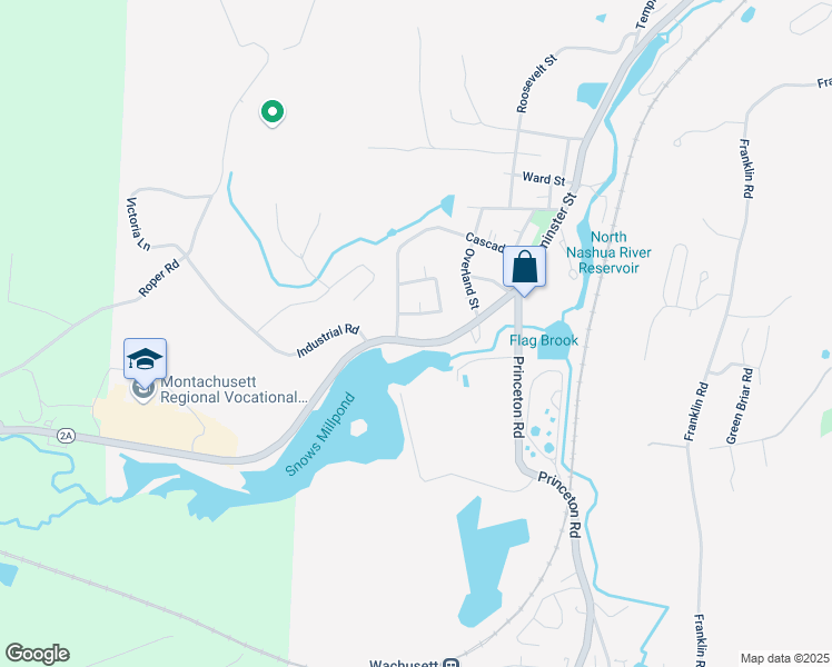 map of restaurants, bars, coffee shops, grocery stores, and more near 726 Westminster Hill Road in Fitchburg