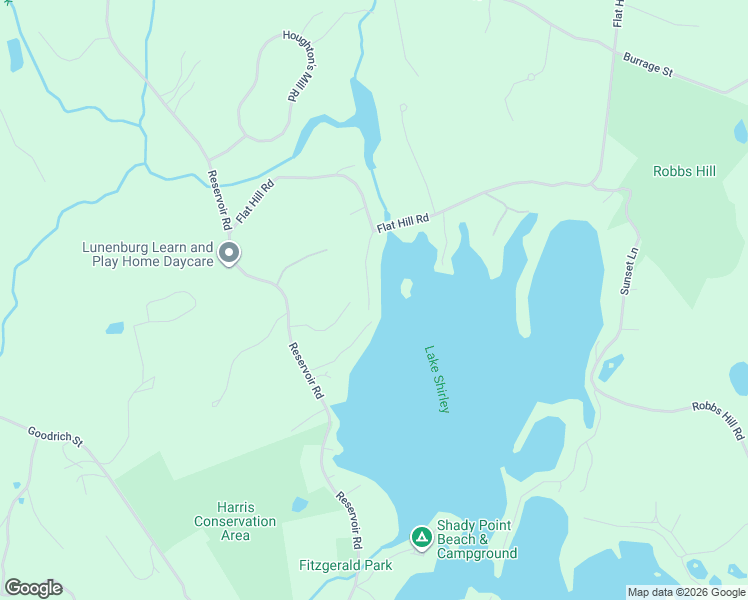 map of restaurants, bars, coffee shops, grocery stores, and more near 32 Spring Street in Lunenburg