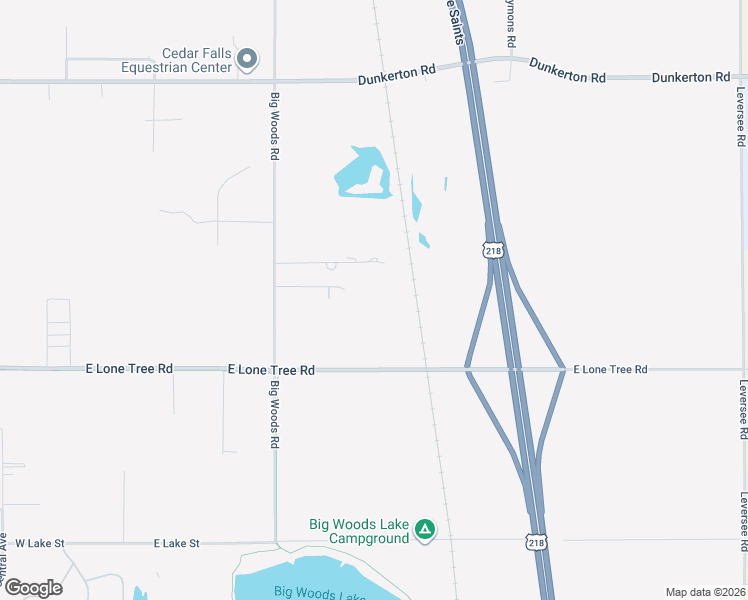 map of restaurants, bars, coffee shops, grocery stores, and more near 1110 Lindale Road in Cedar Falls