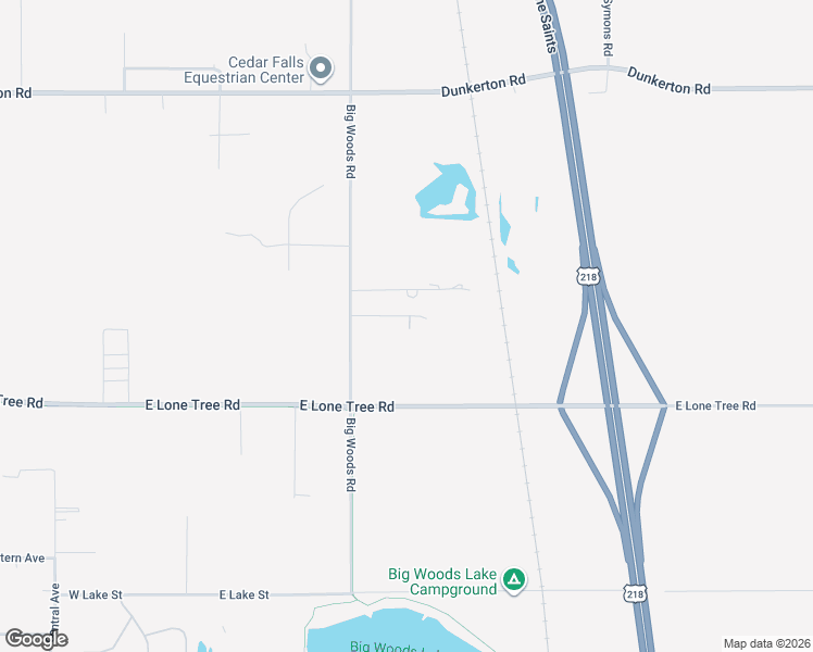 map of restaurants, bars, coffee shops, grocery stores, and more near 920 Lindale Road in Cedar Falls