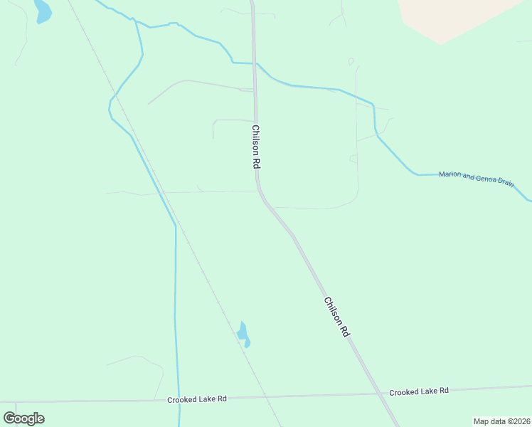 map of restaurants, bars, coffee shops, grocery stores, and more near 2470 Chilson Road in Howell