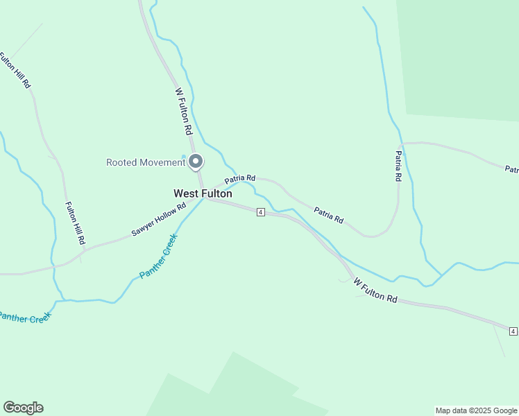 map of restaurants, bars, coffee shops, grocery stores, and more near 832 West Fulton Road in West Fulton