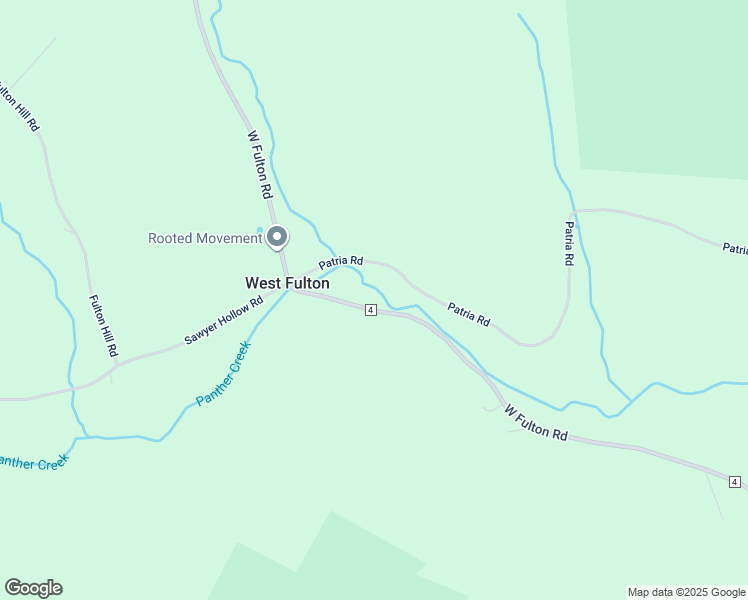 map of restaurants, bars, coffee shops, grocery stores, and more near 832 West Fulton Road in West Fulton