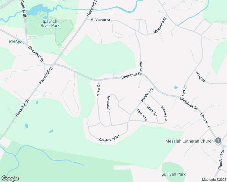 map of restaurants, bars, coffee shops, grocery stores, and more near 16 Ashwood Drive in North Reading