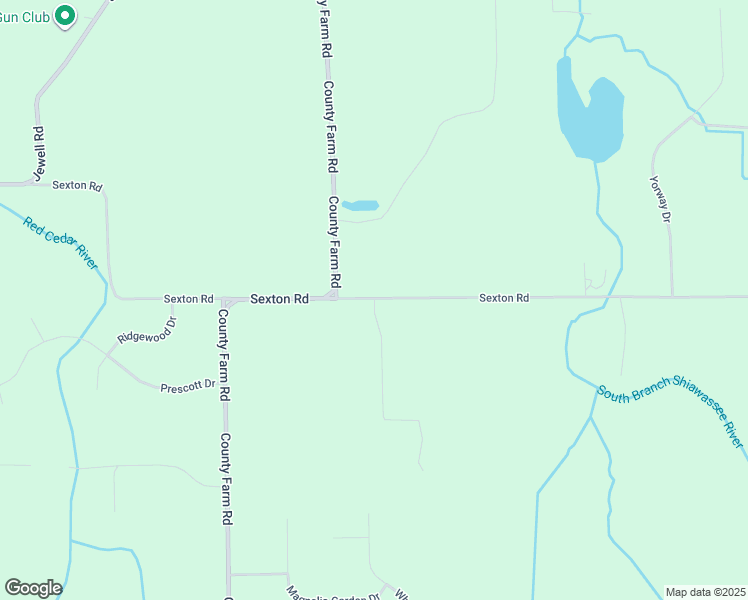 map of restaurants, bars, coffee shops, grocery stores, and more near 1452 Hillcrest Lane in Howell