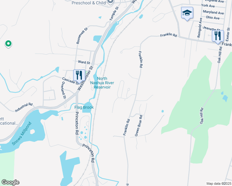 map of restaurants, bars, coffee shops, grocery stores, and more near 10 Constitution Drive in Fitchburg