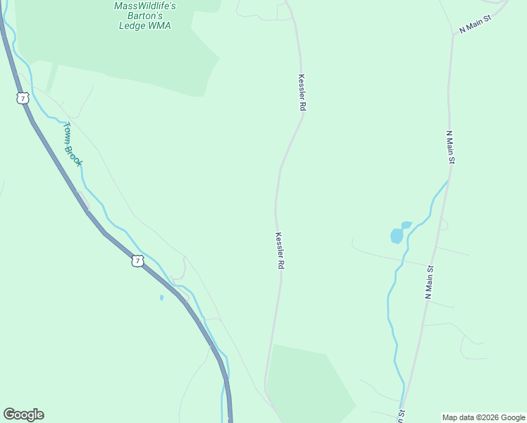 map of restaurants, bars, coffee shops, grocery stores, and more near 44 Kessler Road in Lanesborough