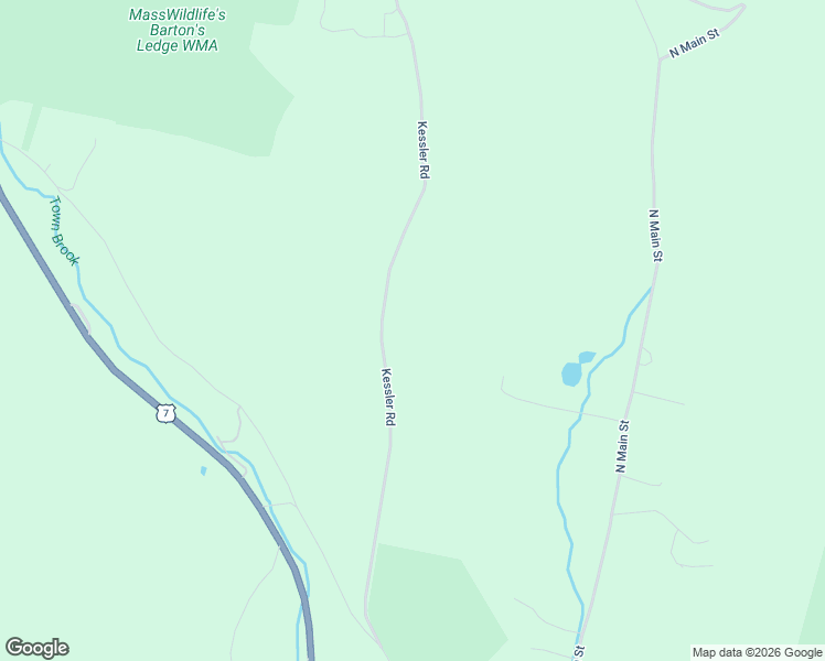 map of restaurants, bars, coffee shops, grocery stores, and more near 44 Kessler Road in Lanesborough